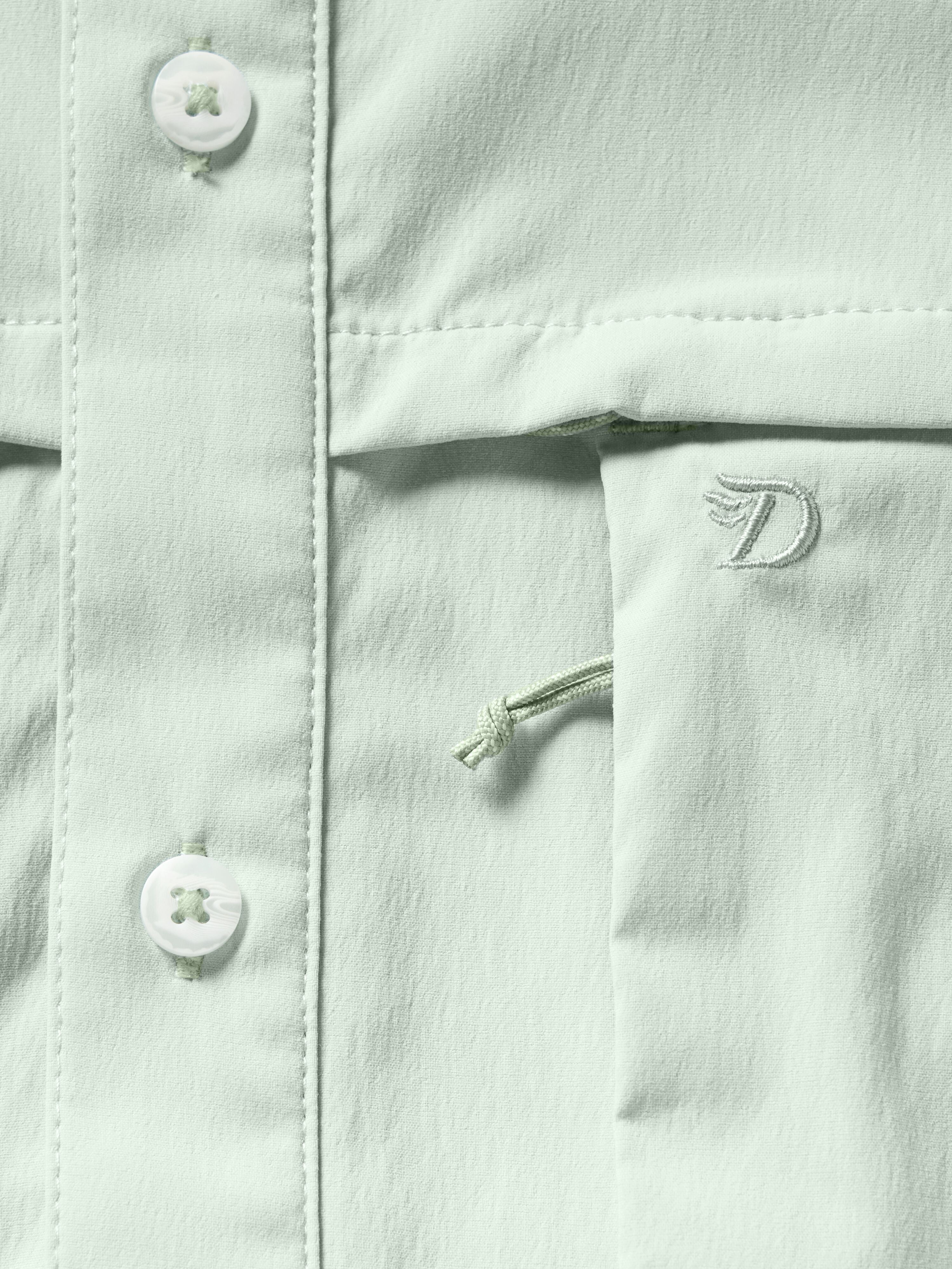 M's Lightweight Fishing Shirt Long Sleeve - Sea Foam