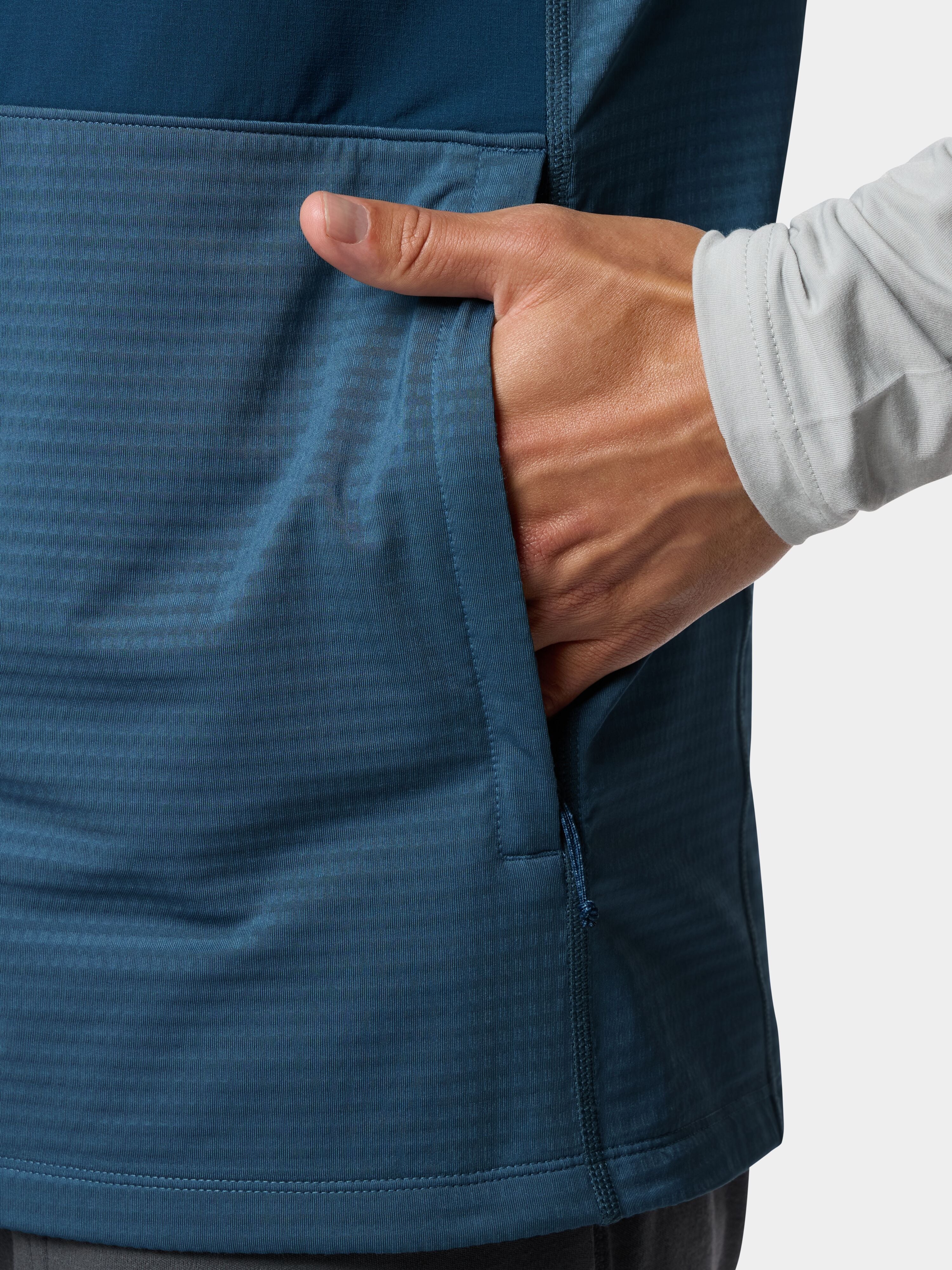 M's Lightweight Grid Tech Vest - Faded Navy/Bering Sea