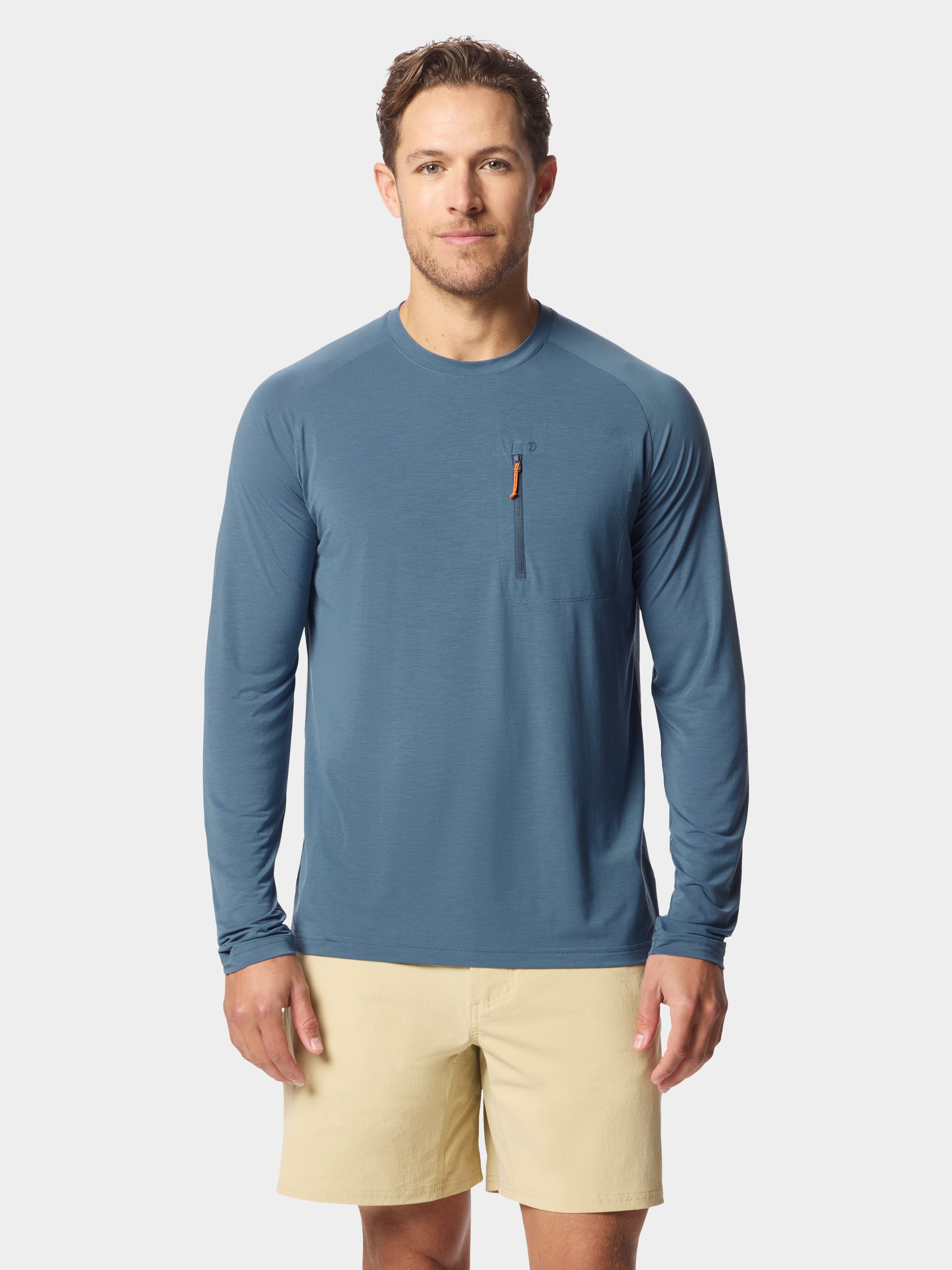 M's Lightweight Performance drirelease® Crew - Bering Sea