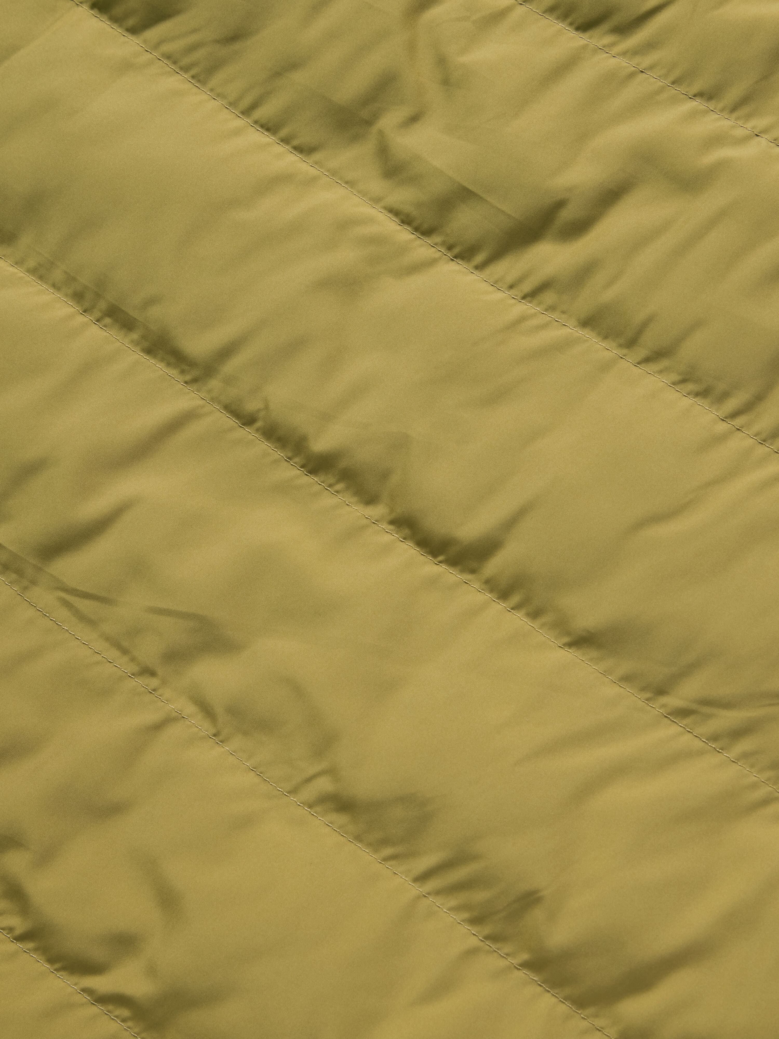M's Reversible Puffer Vest - Wheat/Blaze