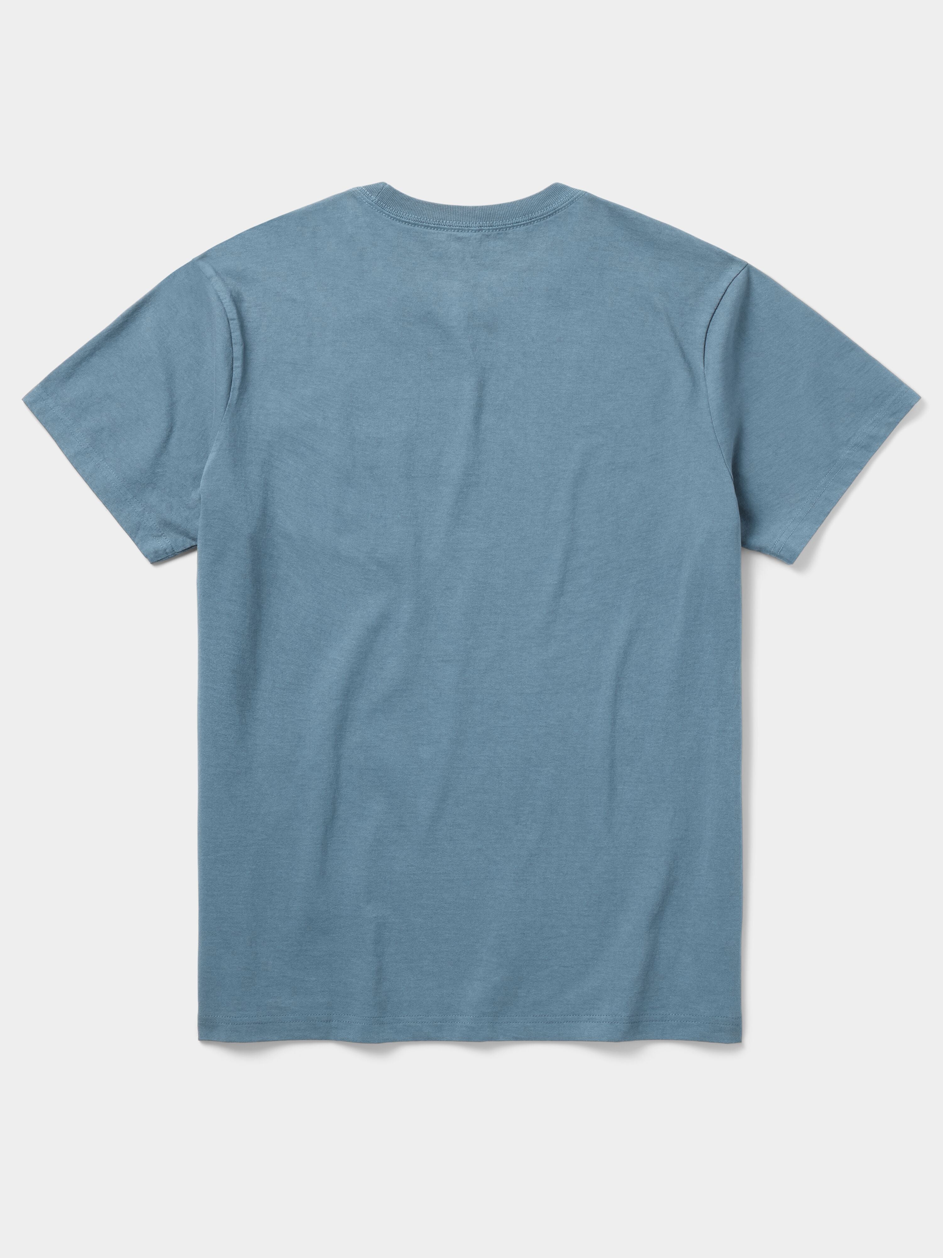 Flying Mallard Pocket Tee - Dark Denim